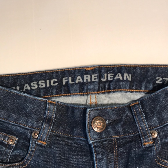 J Crew Classic Flare Jean Jezebel Wash Mid Rise - Picture 4 of 4